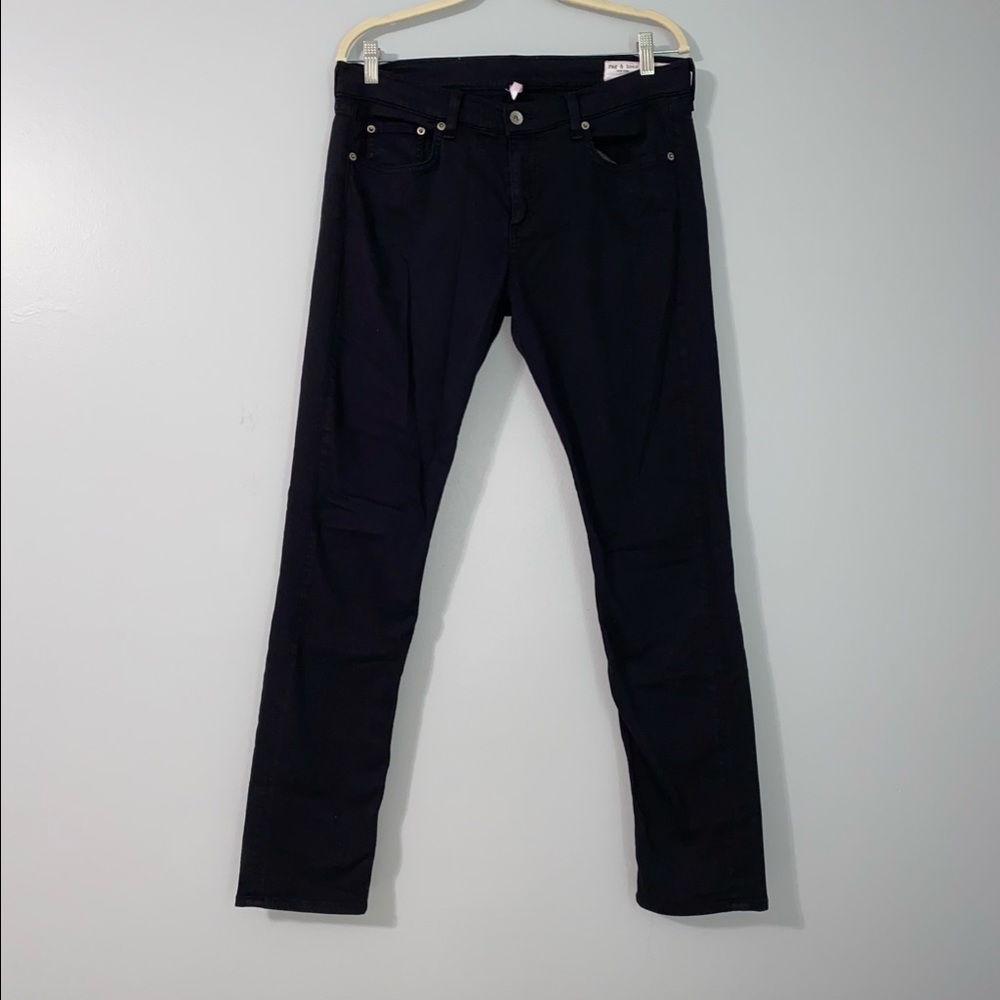 Rag & Bone The Dre Low Rise Slim Boyfriend Jeans